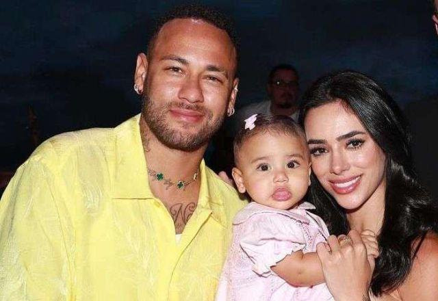 Neymar, Mavie e Bruna Biancardi