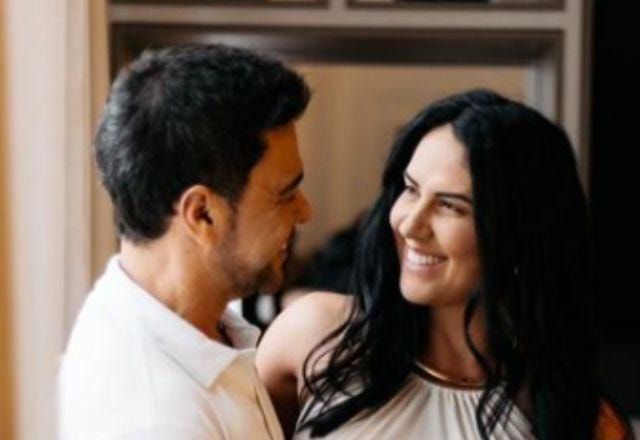 Graciele Lacerda e Zezé Di Camargo