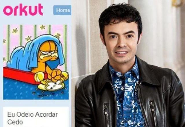 Print da comunidade do Orkut e o criador da plataforma