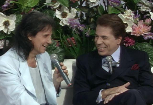 Roberto Carlos e Silvio Santos