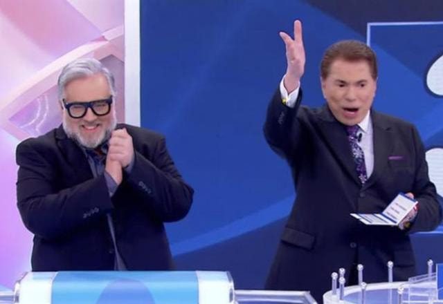 Leão Lobo e Silvio Santos