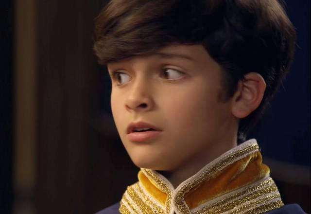 André com expressão de assustado