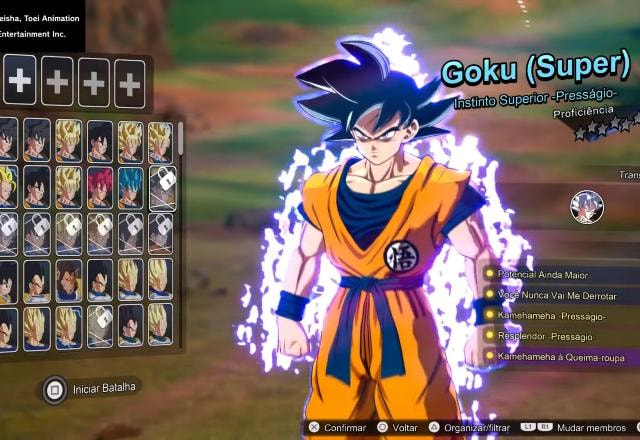 Dragon Ball Sparking Zero personagens