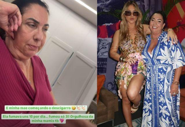 Virginia Fonseca e Margareth Serrão em foto