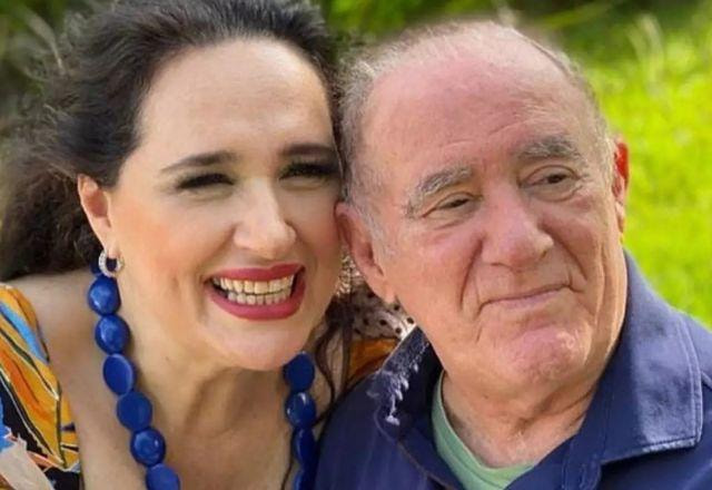 Lilian e Renato Aragão juntos