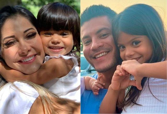 Maíra Cardi, Arthur Aguiar e Sophia