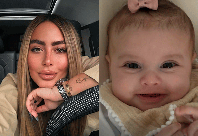 montagem com foto de rafaella com foto de helena
