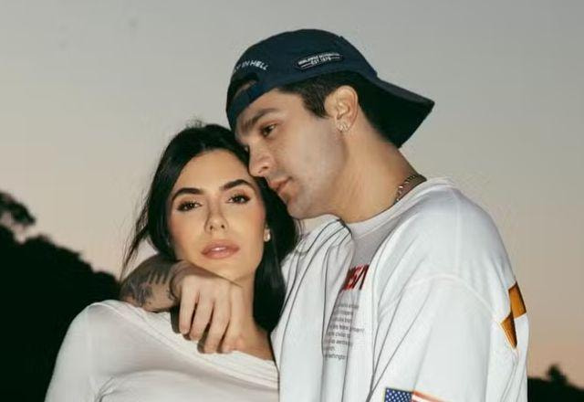 Jade Magalhães e Luan Santana