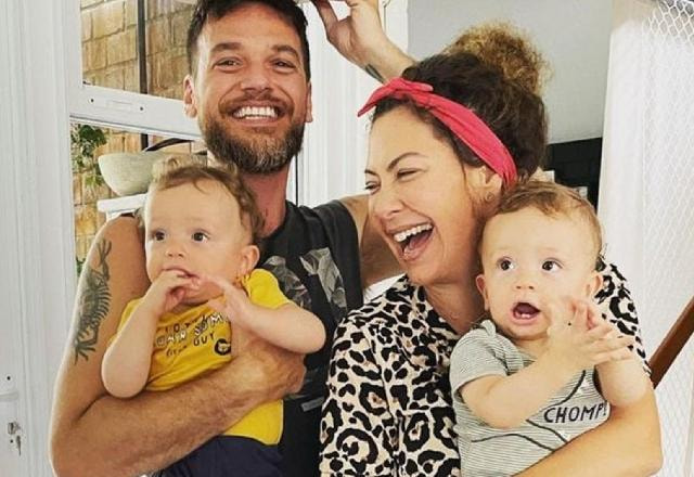 Fabiula Nascimento e filhos
