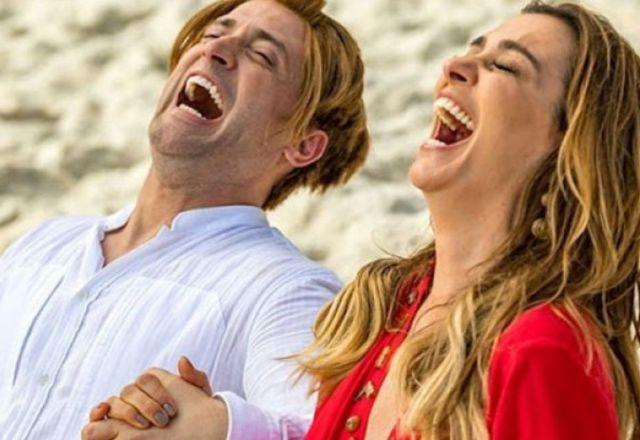 Mônica Martelli e Paulo Gustavo