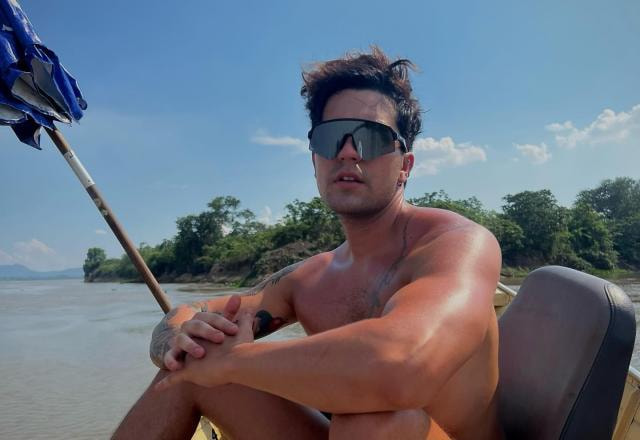 O cantor Luan Santana