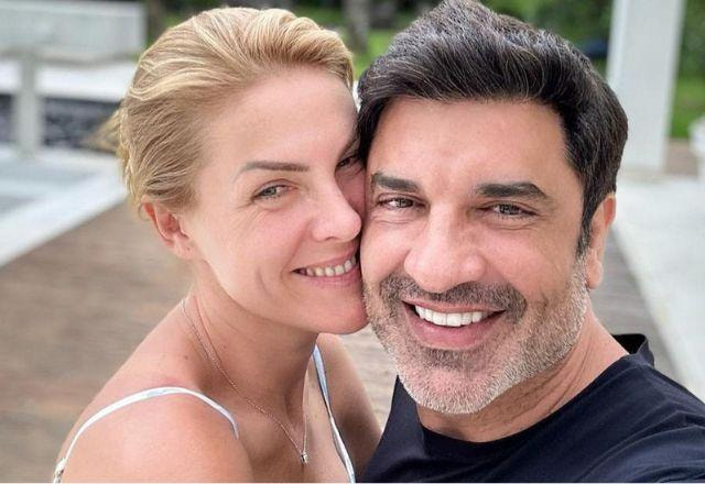 Ana Hickmann e Edu Guedes