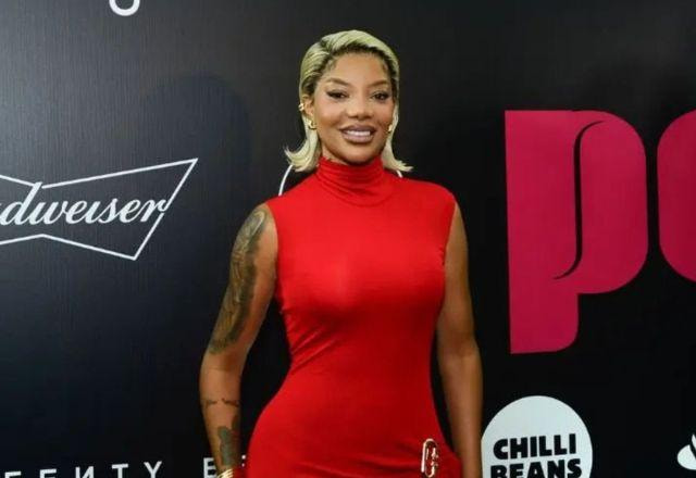 De vermelho, Ludmilla vence o Prêmio Potências