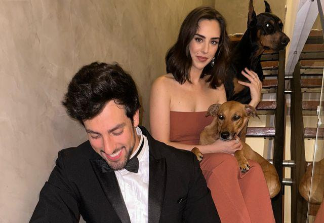 Lara Silva e Marcos Kotait em foto