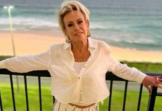 A apresentadora Ana Maria Braga