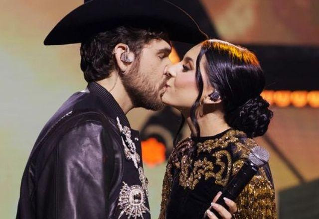 Ana Castela e Gustavo Mioto em foto