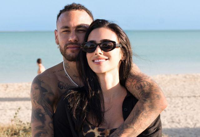 Neymar Jr e Bruna Biancardi em foto