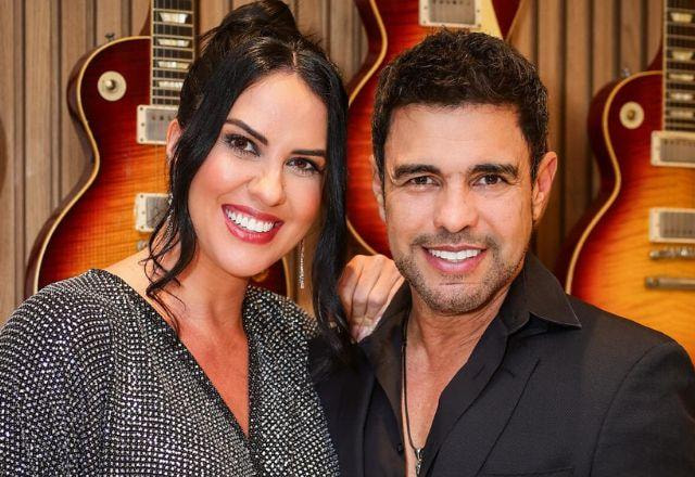 Graciele Lacerda e Zezé Di Camargo