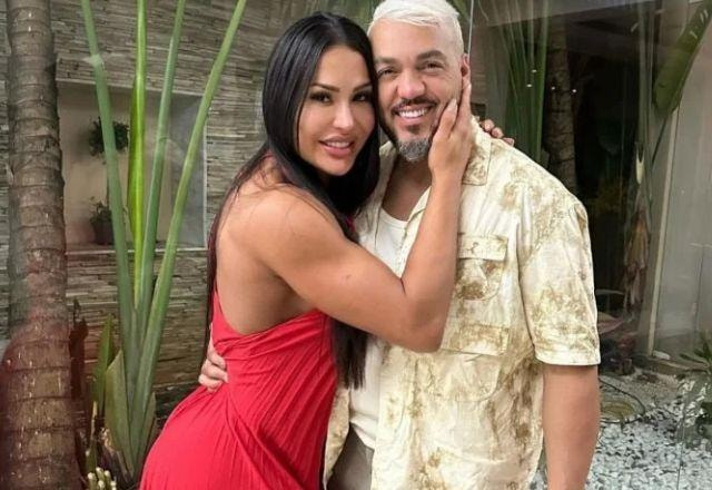 Gracyanne Barbosa e Belo em foto