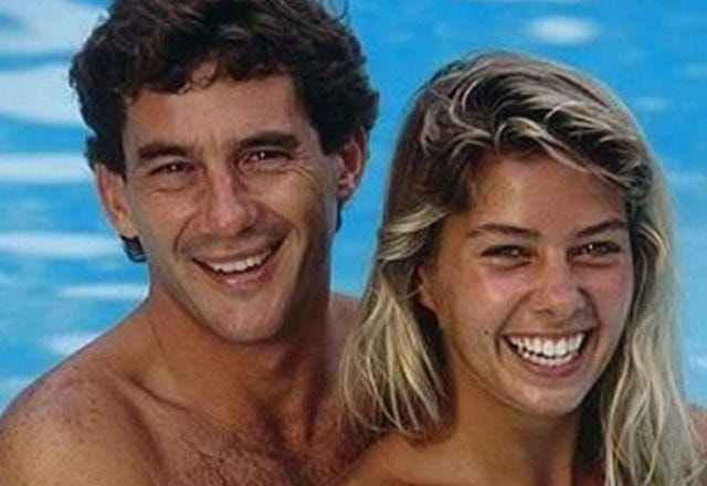 Ayrton Senna e Adriane Galisteu