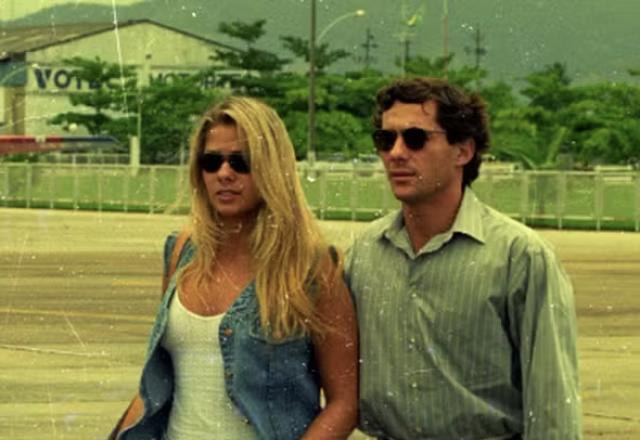 Adriane Galisteu e Ayrton Senna