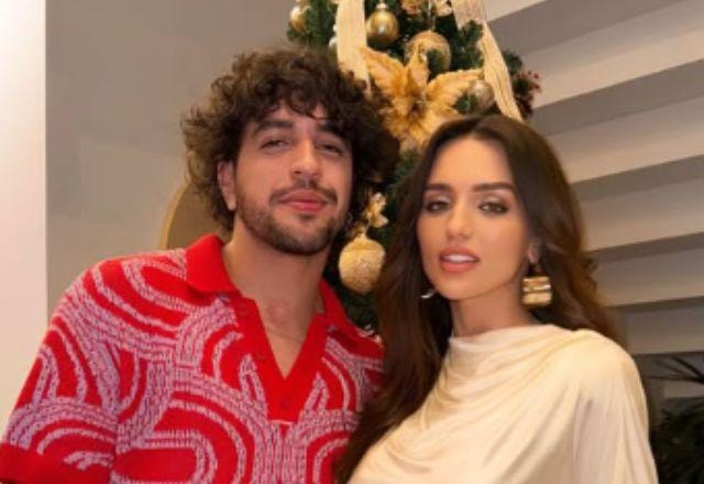 Rafa Kalimann e Nattan celebram o primeiro Natal juntos em clima de romance