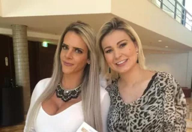 Denise Rocha e Andressa Urach