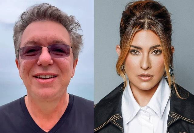 Fernanda Paes Leme e Boninho