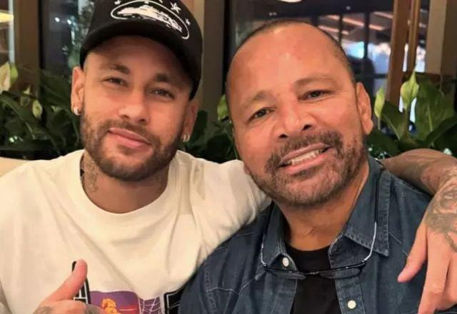 Neymar homenageia o pai ao retornar ao Santos: Meu herói