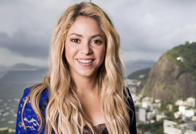 A cantora Shakira