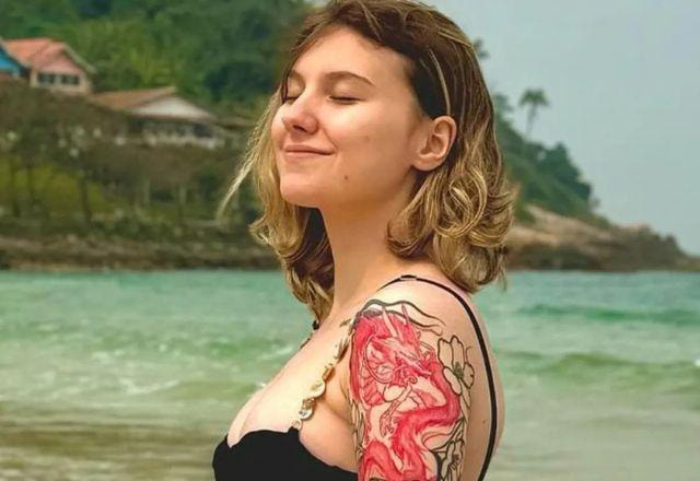 A jovem Isabel Veloso