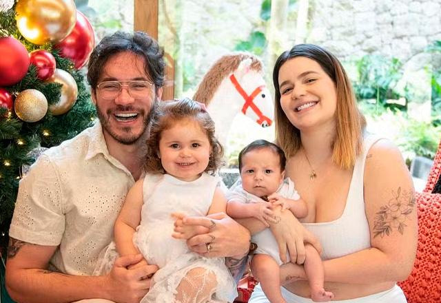 Viih Tube e Eliezer com os filhos