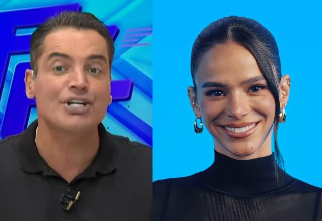 SBT TV | Leo Dias pede desculpas para Bruna Marquezine: \"Ninguém me pediu\"