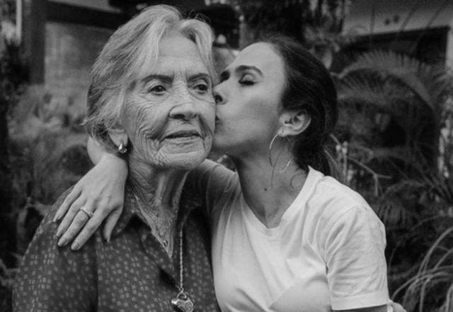 Tatá Werneck se despede da avó com homenagem emocionante