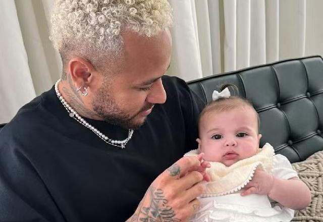 Neymar e filha