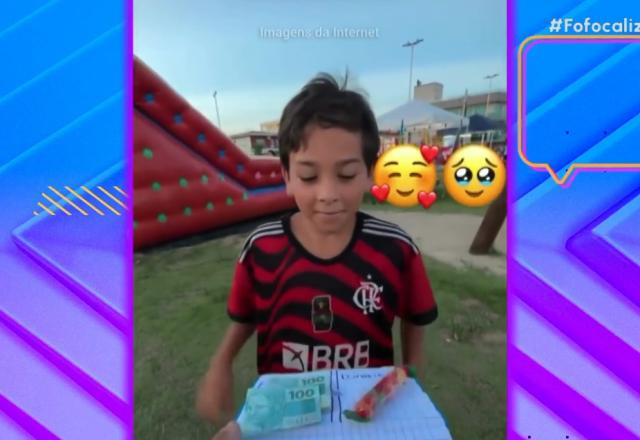 Criança e DJ Alok