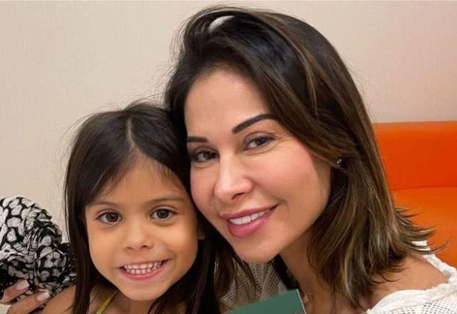 Maíra Cardi e Sophia