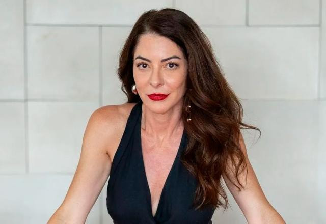 A apresentadora Ana Paula Padrão