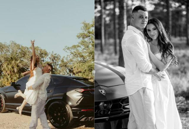 Sofia Liberato e marido