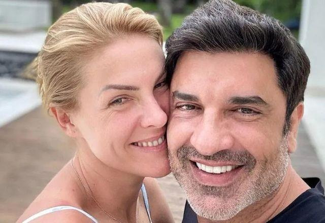 Ana Hickmann e Edu Guedes