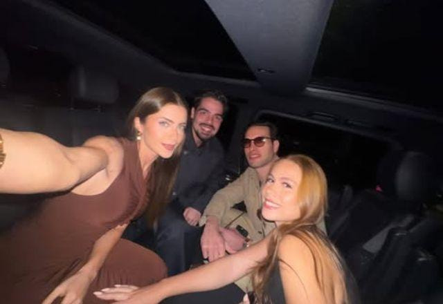 Jade Picon e João Silva