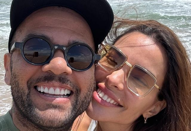 Daniel Alves e Esposa