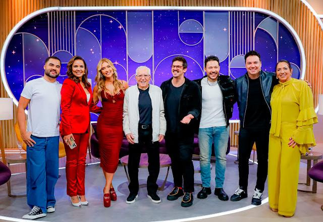 Lucas Guedez, Renata de Nóbrega, Virginia, Carlos Alberto de Nóbrega, Rafael Infante, João Bosco & Vinícius e Margareth Serrão posam juntos para foto.,