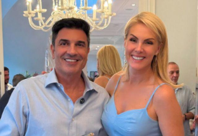 Ana Hickmann e Edu Guedes