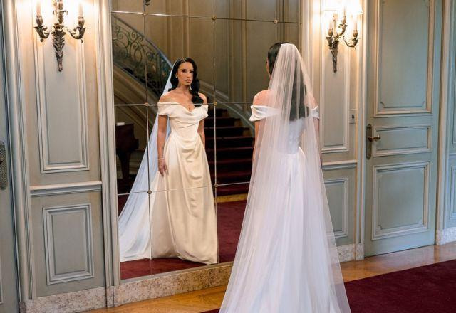 Demi Lovato revela inspiração e bastidores de seu vestido de noiva