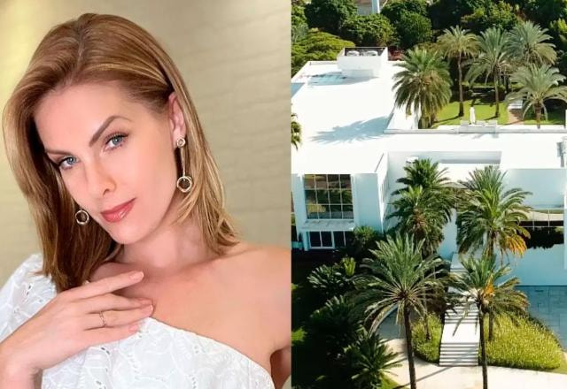 A apresentadora Ana Hickmann