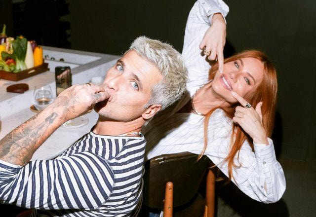 Giovanna Ewbank e Bruno Gagliasso em foto