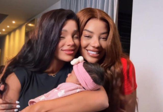 Brunna Gonçalves revela motivo para não mostrar rosto da filha com Ludmilla
