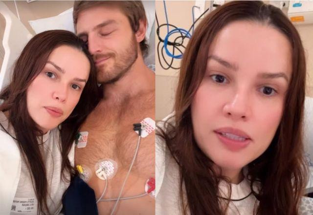 Noivo de Juliette é internado com suspeita de hepatite: "Está com dor"