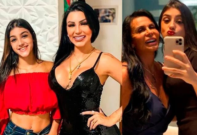 Bia Miranda com Jenny e Gretchen